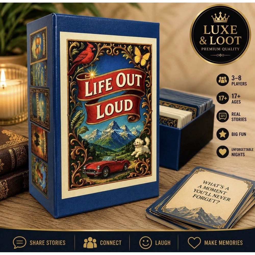 Life Out Loud Card Game Family Party Game 325 Cards Ages 17+ NEW Sealed